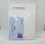 IWC Guarantee - Service Manuel Included warranty card Blank